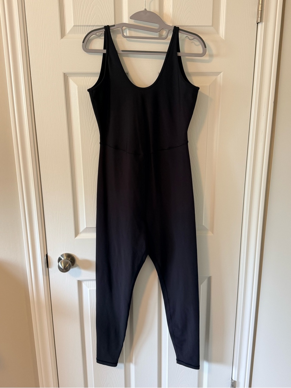 Old Navy Black Sleeveless Scoop-Neck Jumpsuit